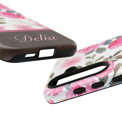 Delia Personalized Tough Cases