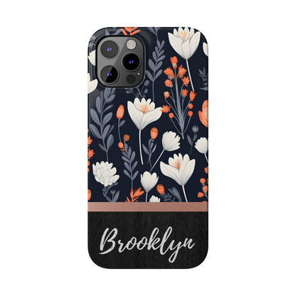 Brooklyn Personalized Slim Phone Cases