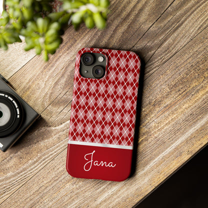 Jana Personalized Slim Phone Cases