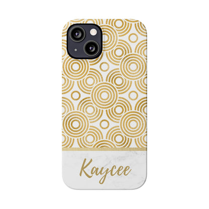 Kaycee Personalized Slim Phone Cases