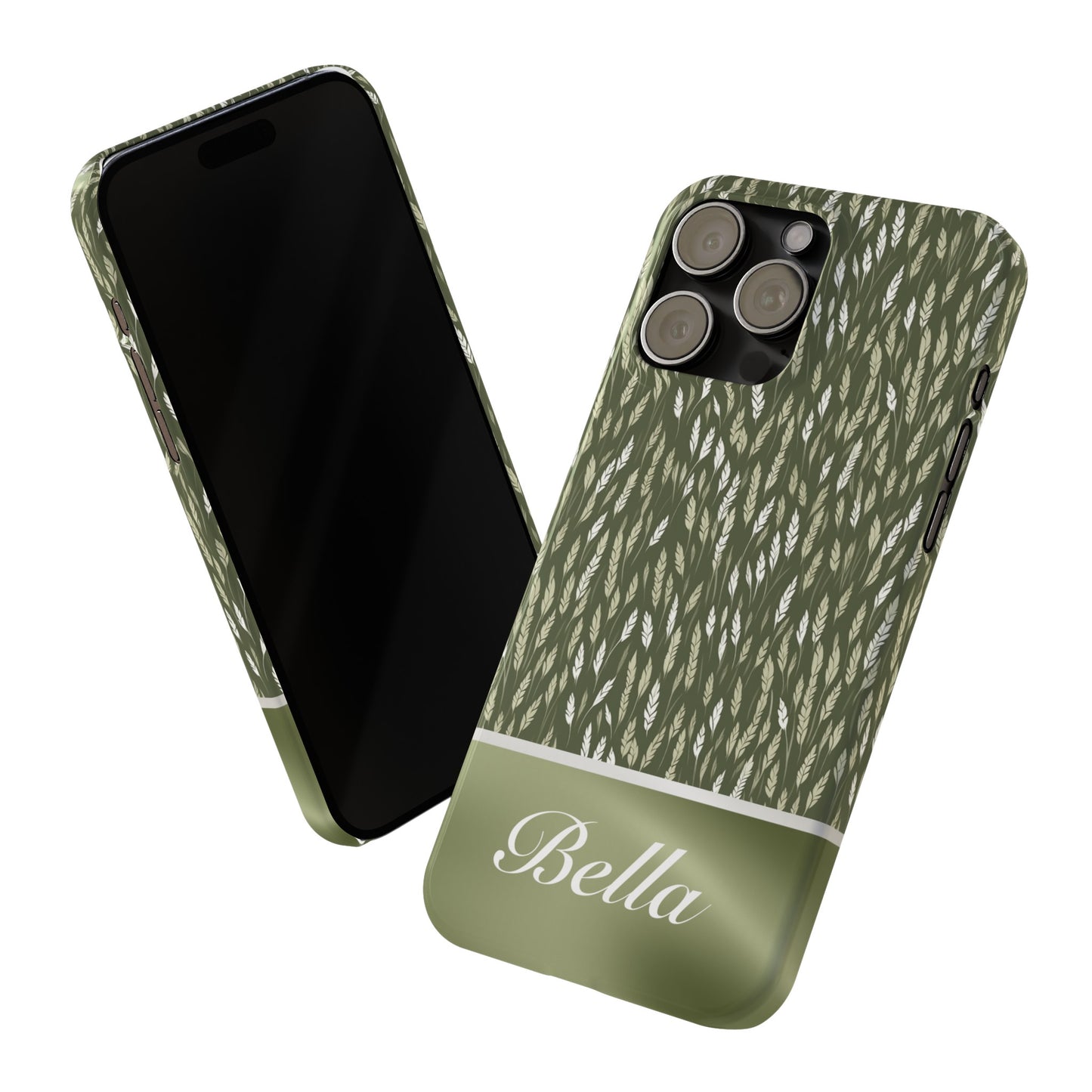 Bella Personalized Slim Phone Cases