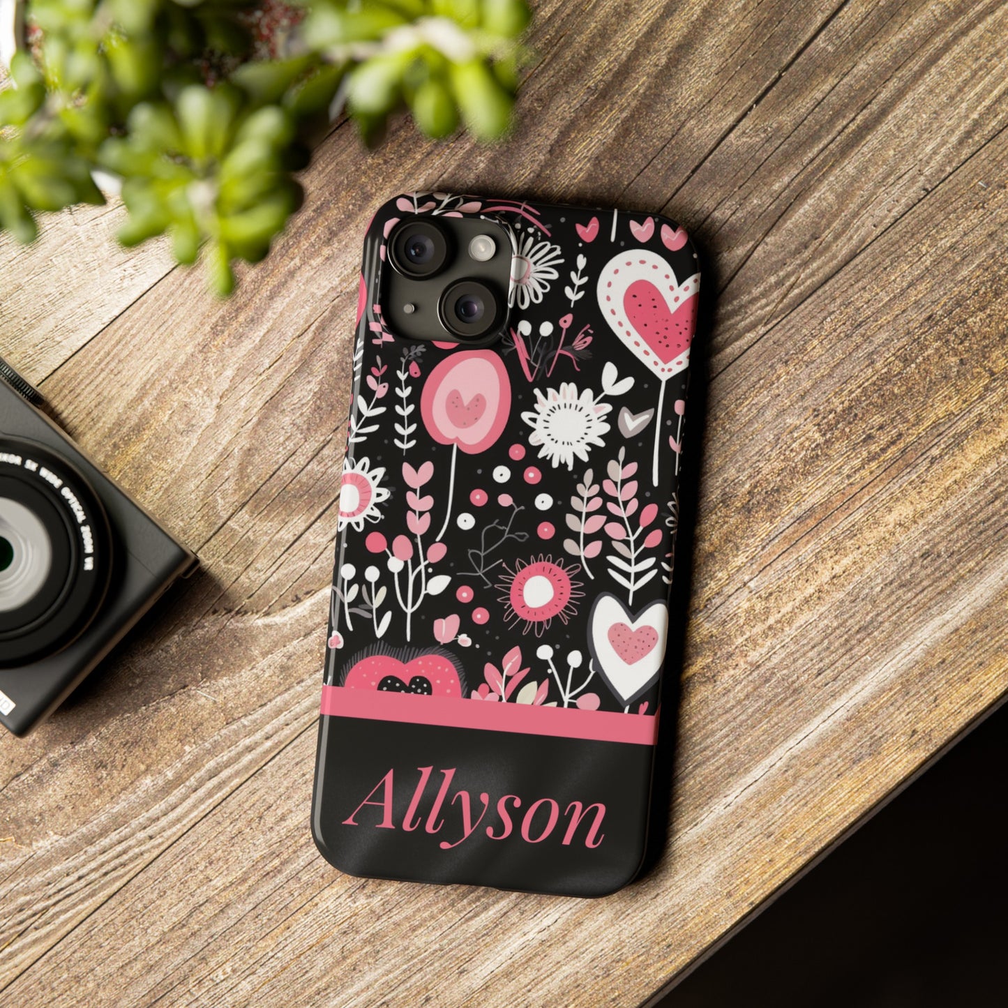 Allyson Personalized Slim Phone Cases