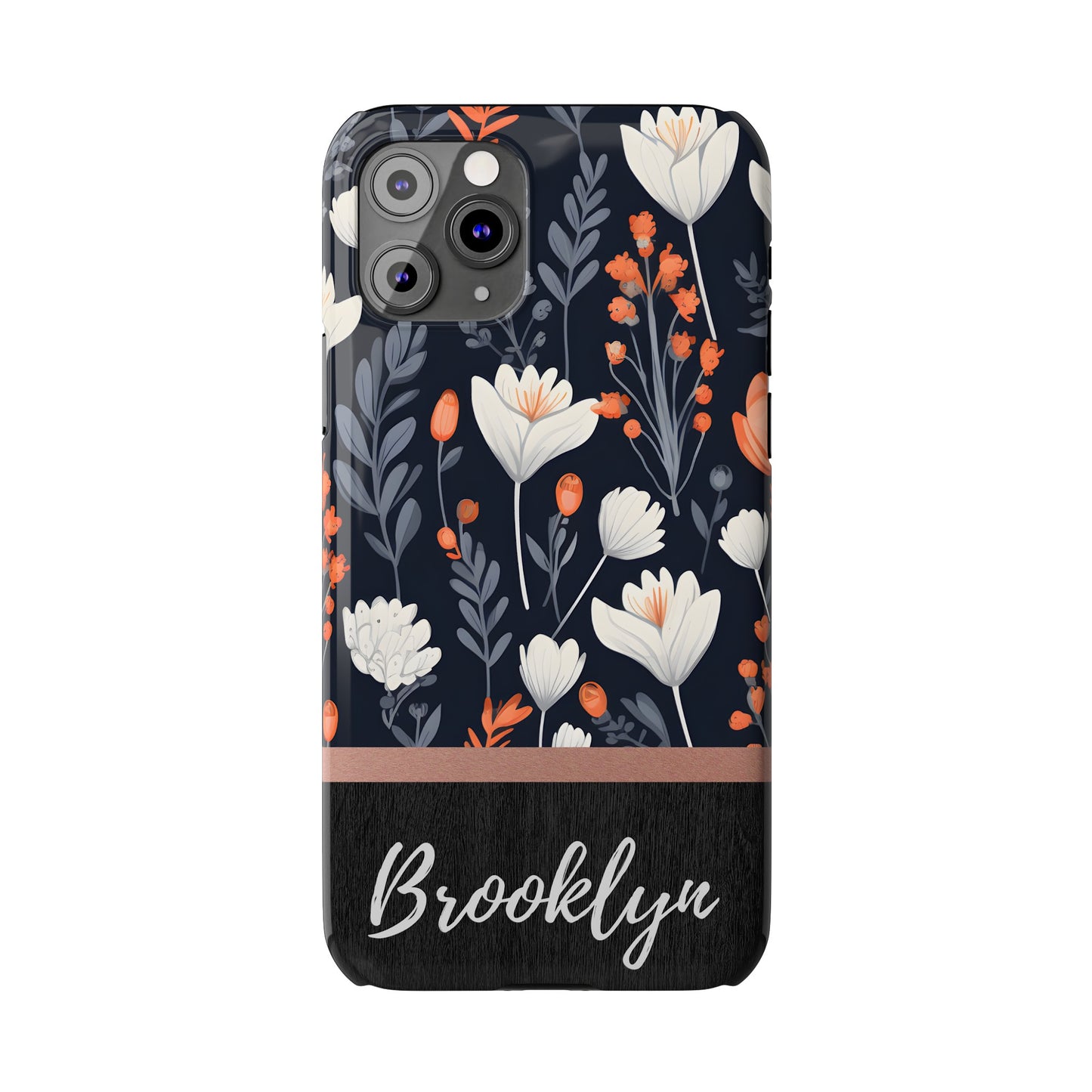 Brooklyn Personalized Slim Phone Cases