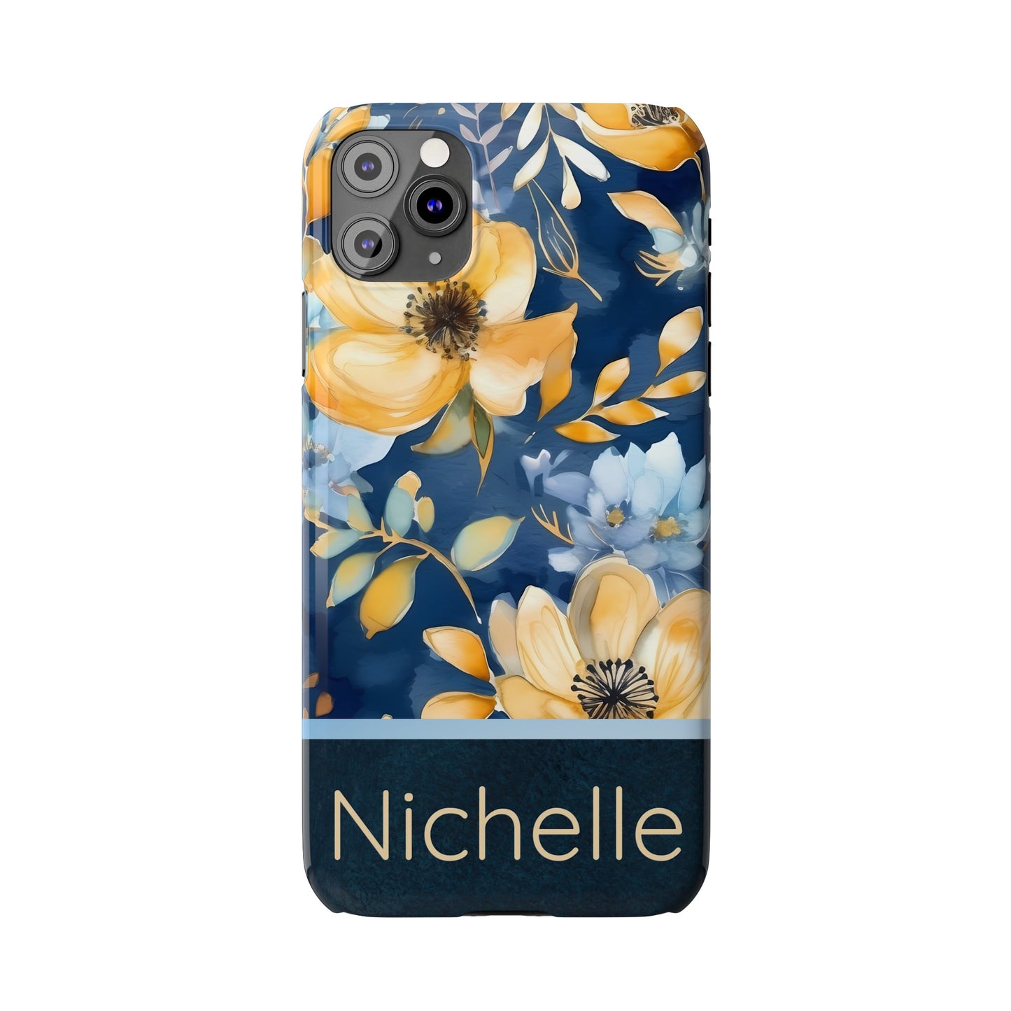 Nichelle Personalized Slim Phone Cases