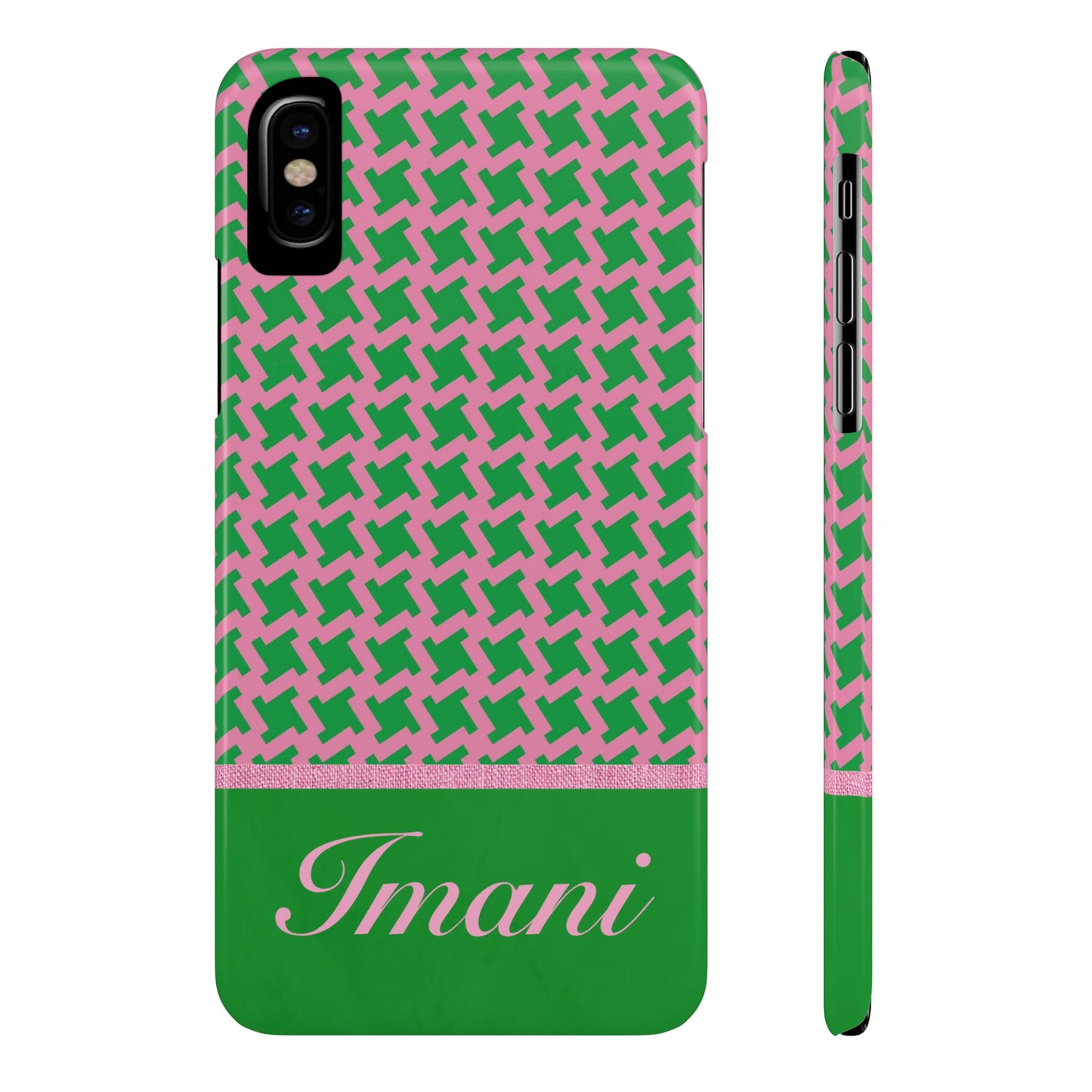 Imani Personalized Slim Phone Cases