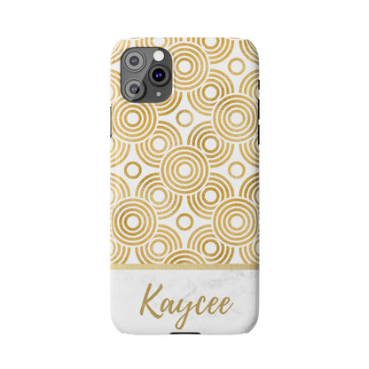 Kaycee Personalized Slim Phone Cases