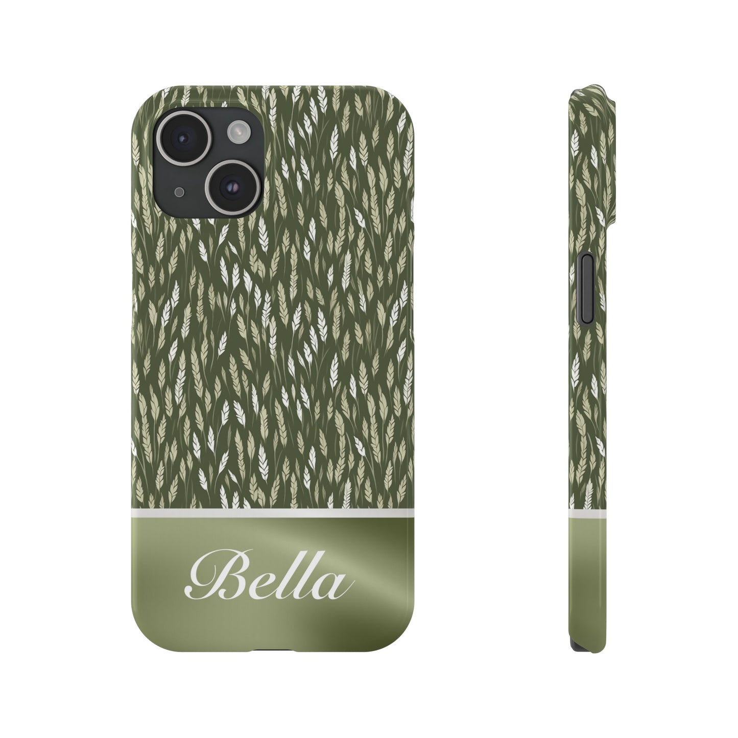 Bella Personalized Slim Phone Cases