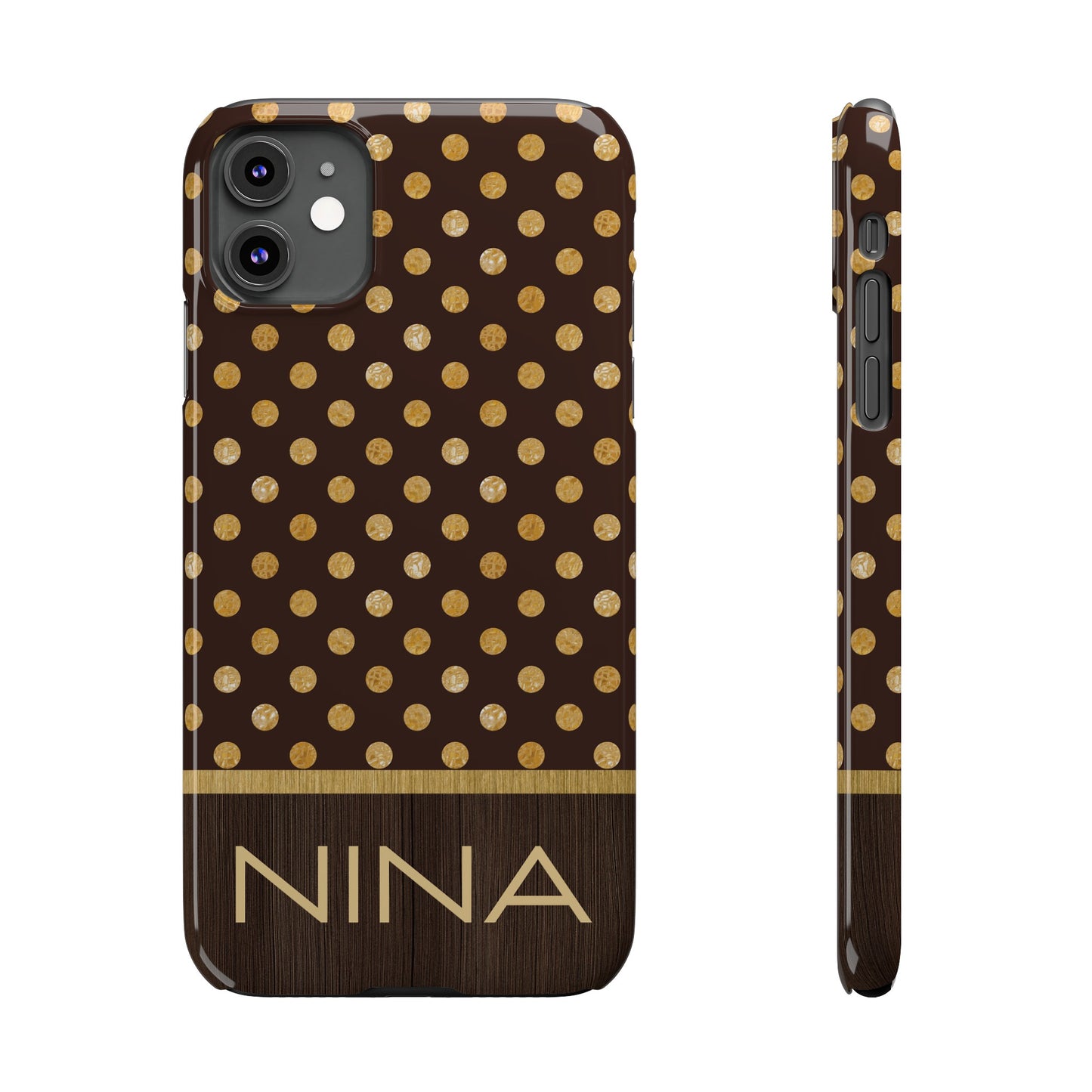 Nina Personalized Slim Phone Cases