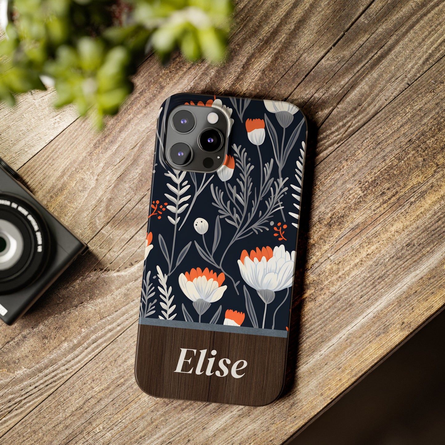 Elise Personalized Slim Phone Cases