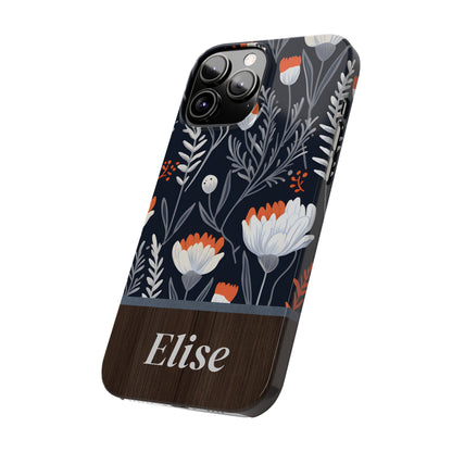 Elise Personalized Slim Phone Cases