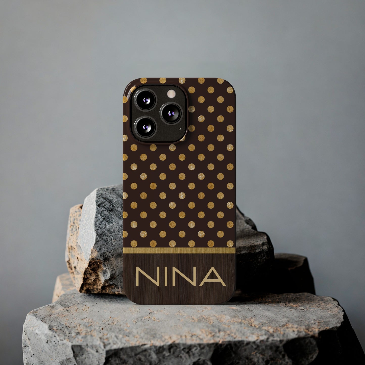 Nina Personalized Slim Phone Cases