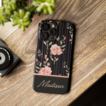 Madison Personalized Slim Phone Cases