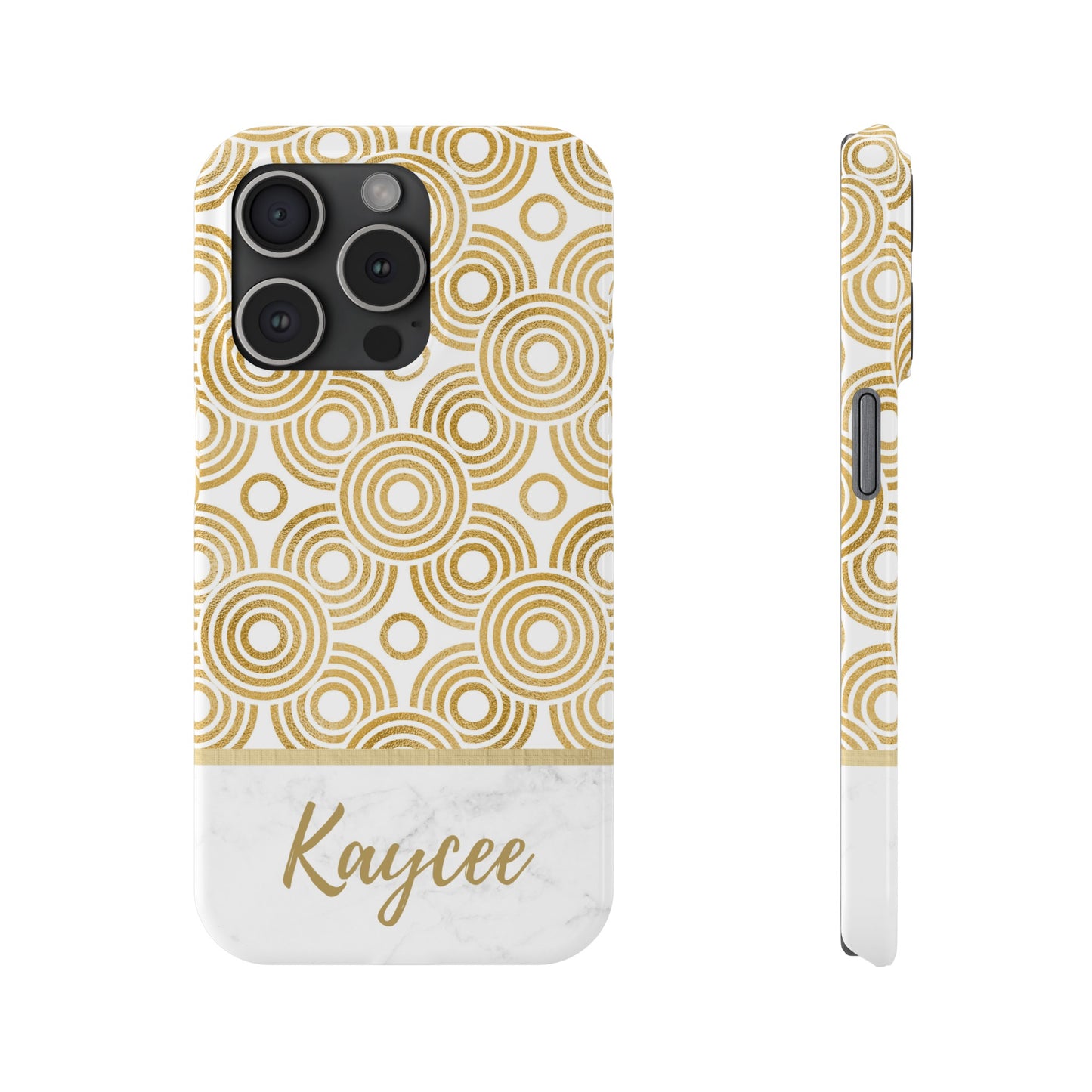 Kaycee Personalized Slim Phone Cases