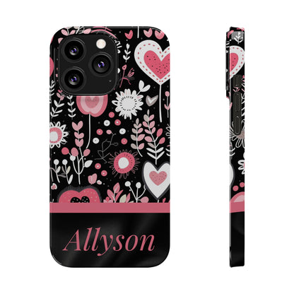 Allyson Personalized Slim Phone Cases