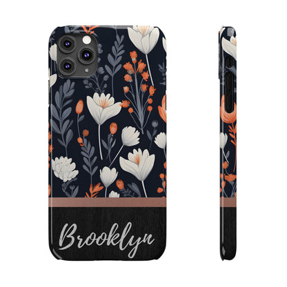 Brooklyn Personalized Slim Phone Cases