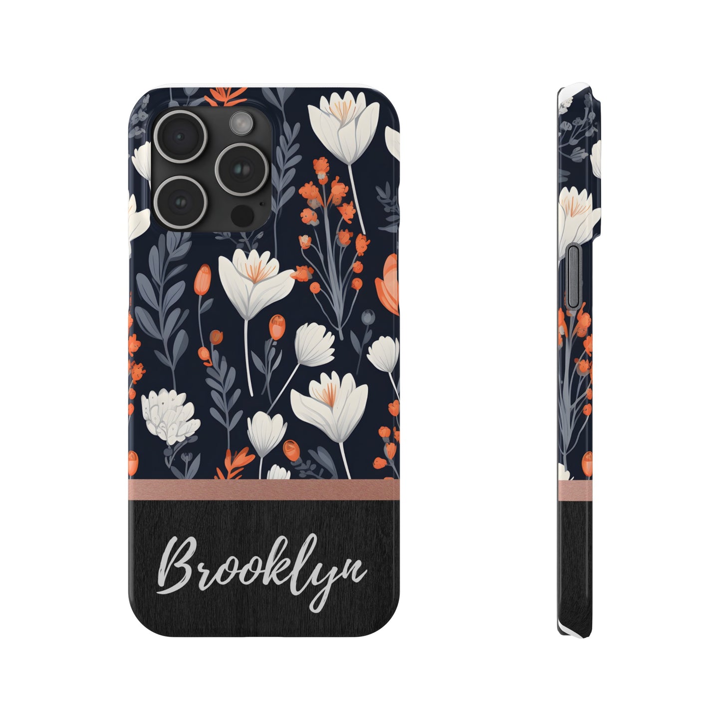 Brooklyn Personalized Slim Phone Cases