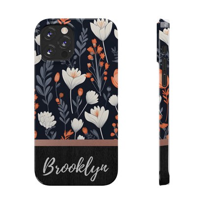 Brooklyn Personalized Slim Phone Cases