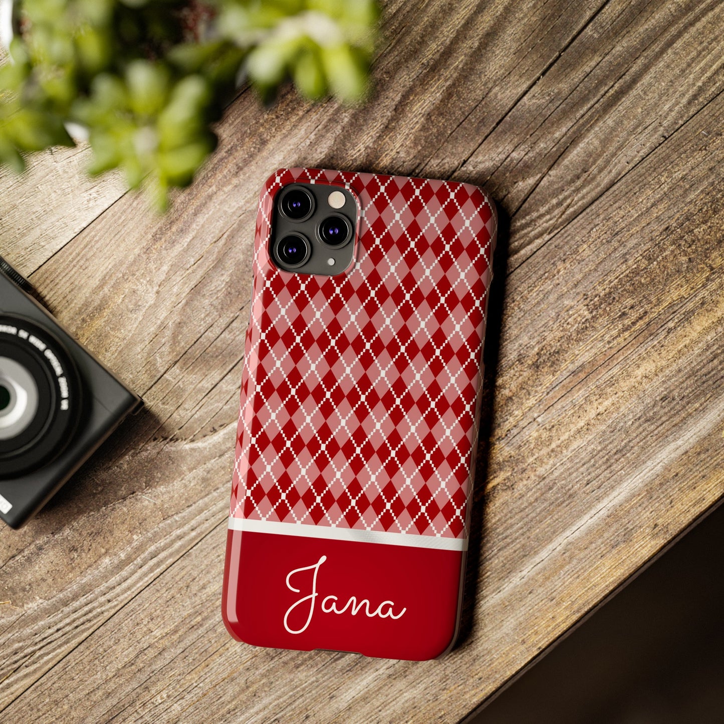 Jana Personalized Slim Phone Cases