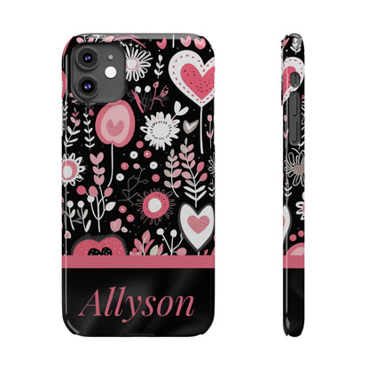 Allyson Personalized Slim Phone Cases