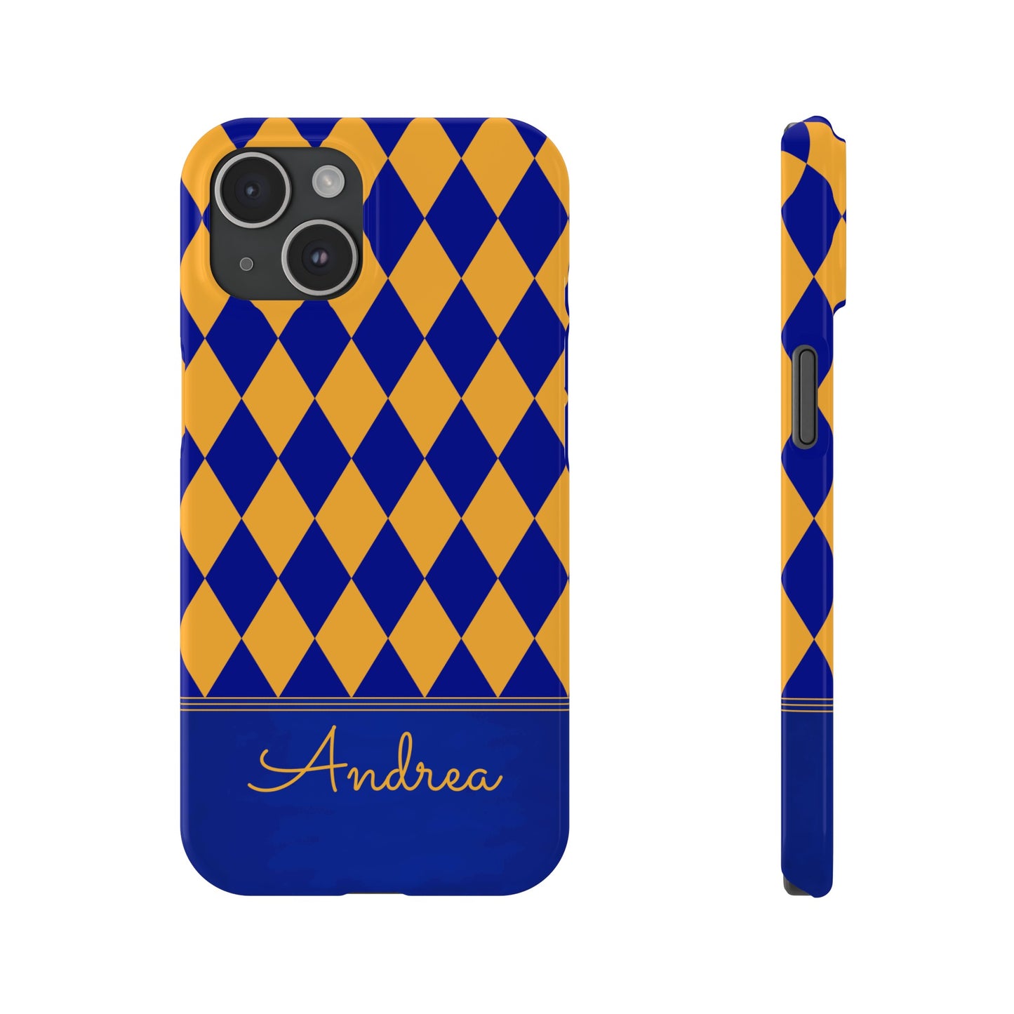 Andrea Personalized Slim Phone Cases