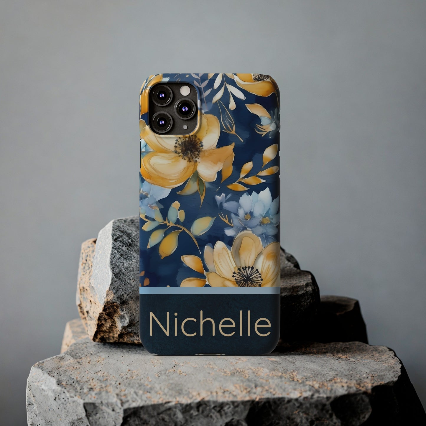 Nichelle Personalized Slim Phone Cases