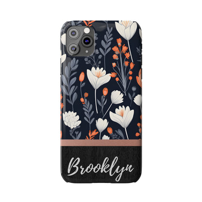 Brooklyn Personalized Slim Phone Cases