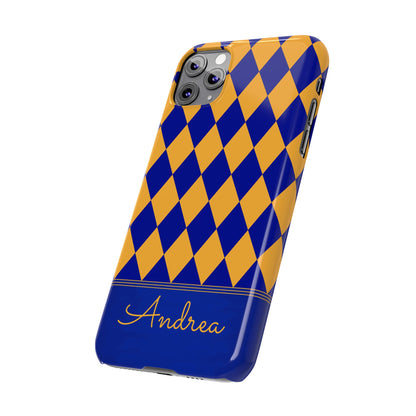 Andrea Personalized Slim Phone Cases