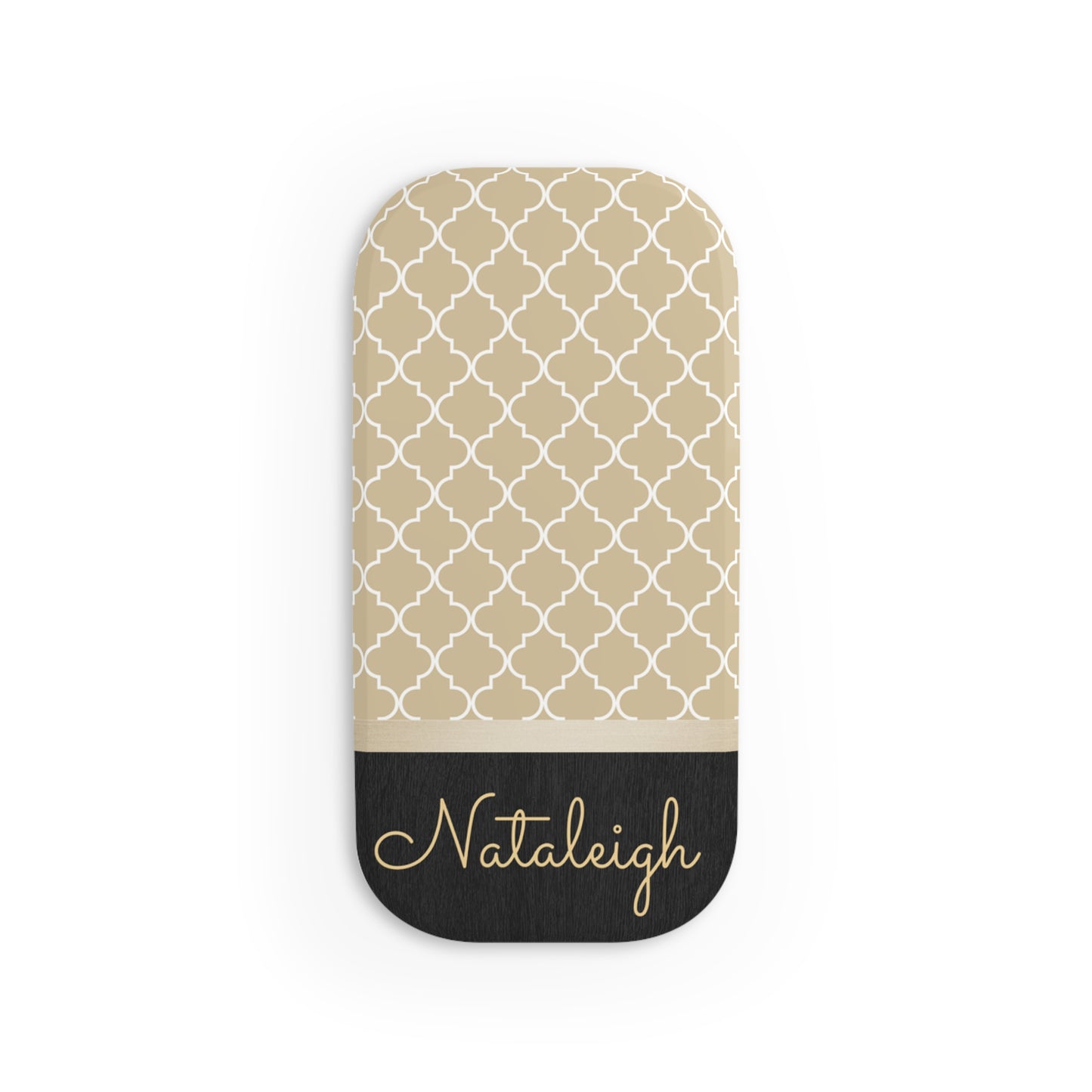 Nataleigh Personalized Phone Click-On Grip