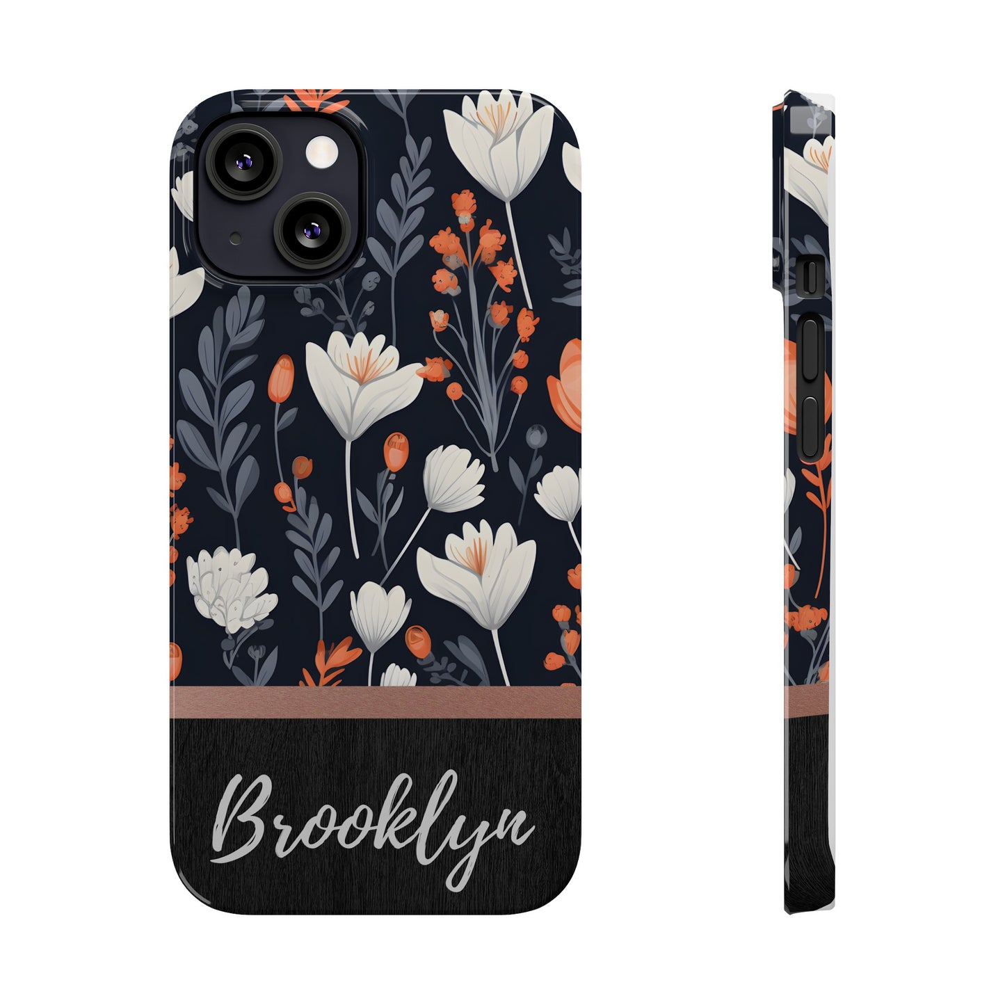 Brooklyn Personalized Slim Phone Cases