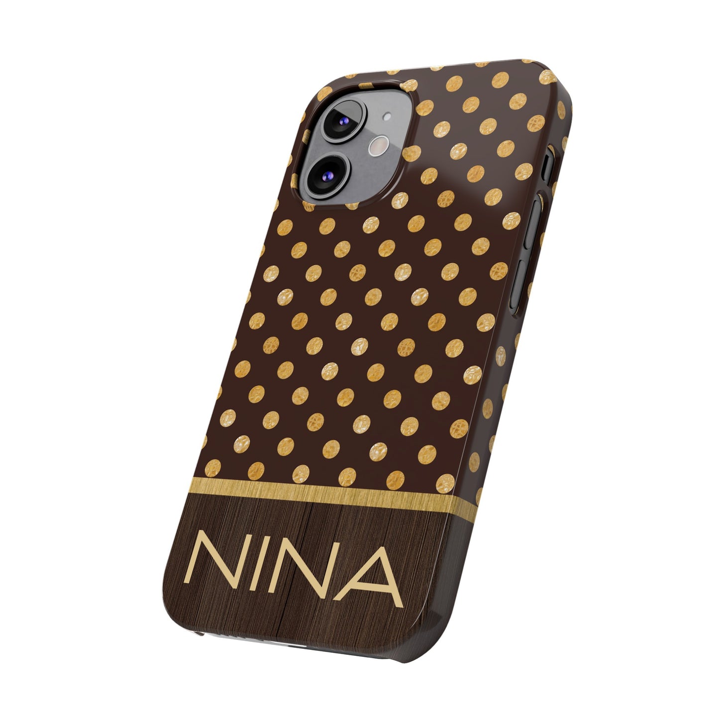 Nina Personalized Slim Phone Cases