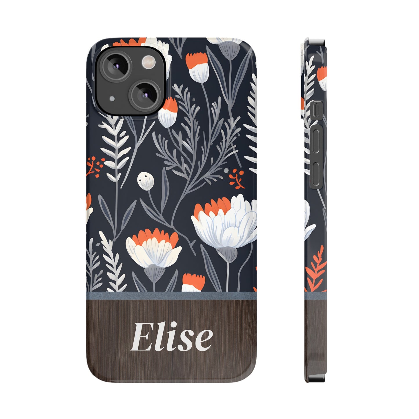 Elise Personalized Slim Phone Cases