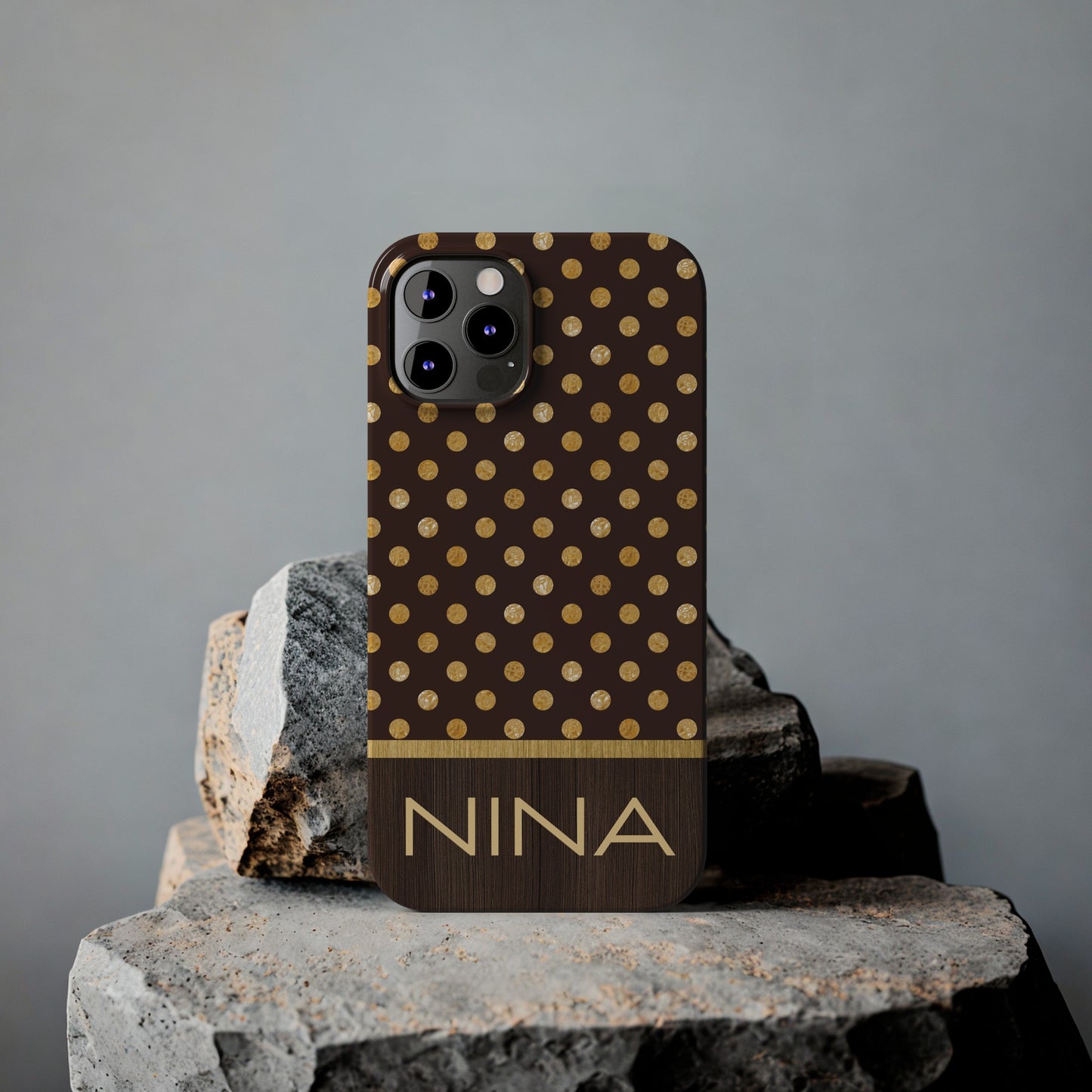 Nina Personalized Slim Phone Cases