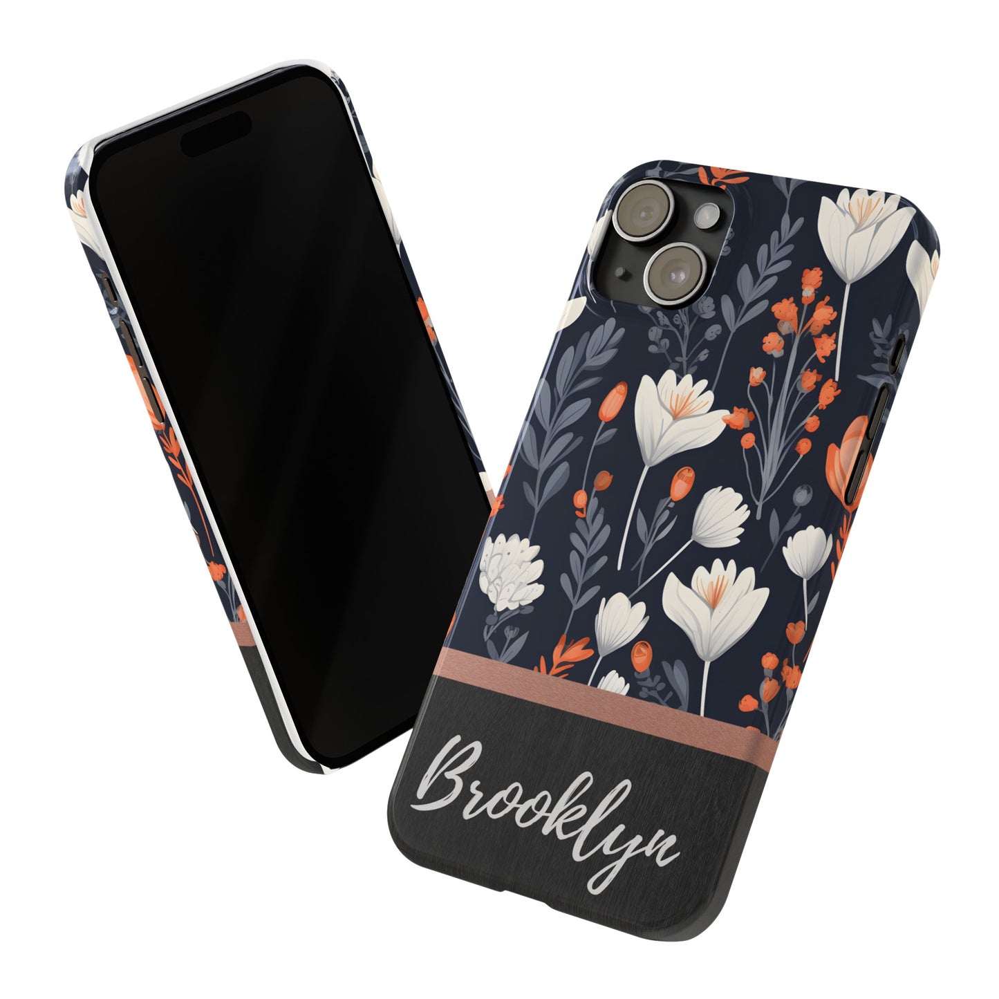 Brooklyn Personalized Slim Phone Cases