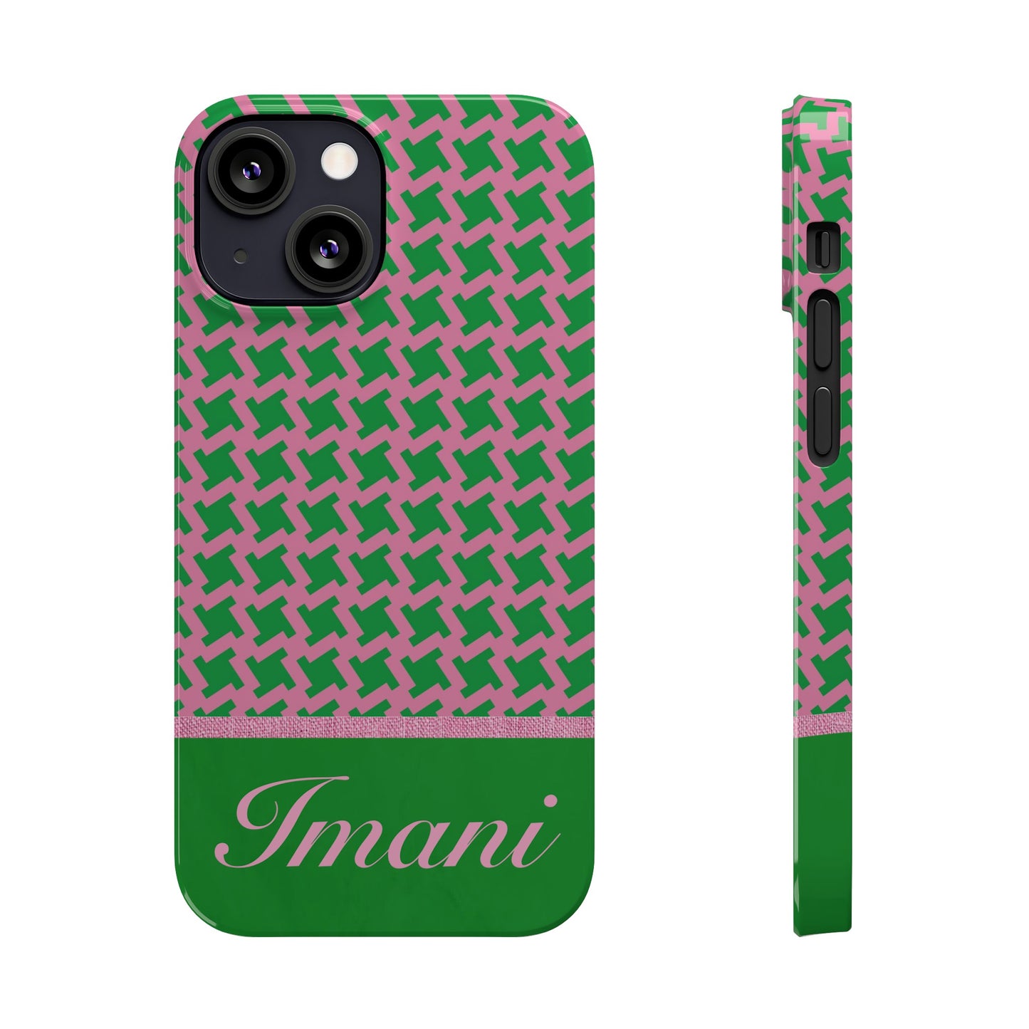 Imani Personalized Slim Phone Cases