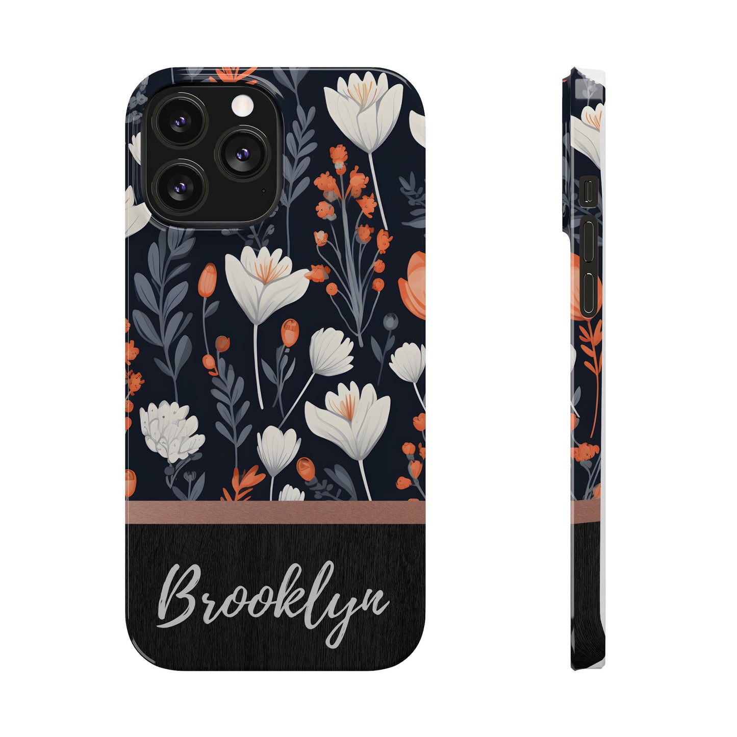 Brooklyn Personalized Slim Phone Cases