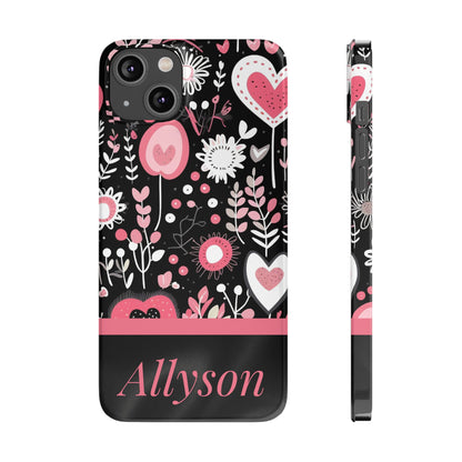 Allyson Personalized Slim Phone Cases