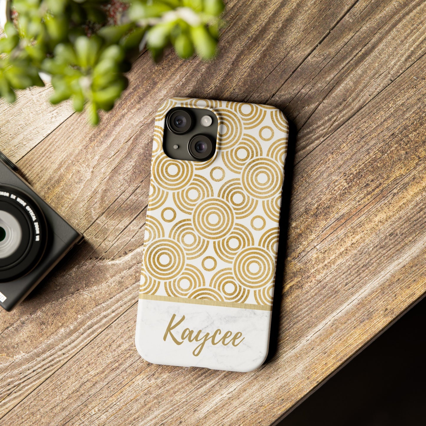 Kaycee Personalized Slim Phone Cases