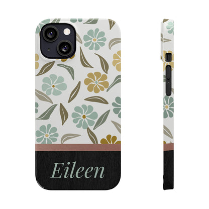 Eileen Personalized Slim Phone Cases