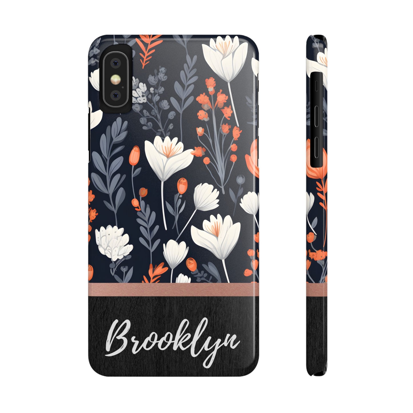 Brooklyn Personalized Slim Phone Cases