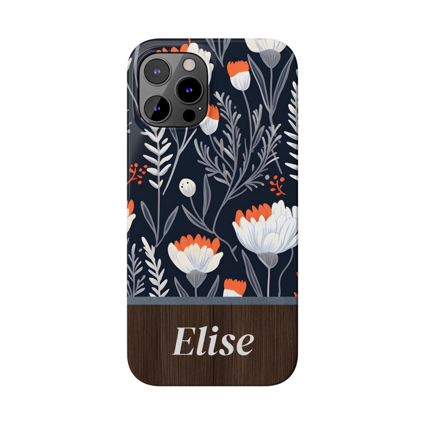 Elise Personalized Slim Phone Cases