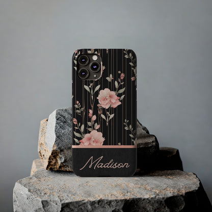 Madison Personalized Slim Phone Cases