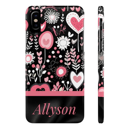 Allyson Personalized Slim Phone Cases