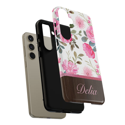 Delia Personalized Tough Cases