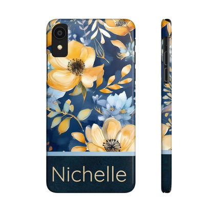 Nichelle Personalized Slim Phone Cases