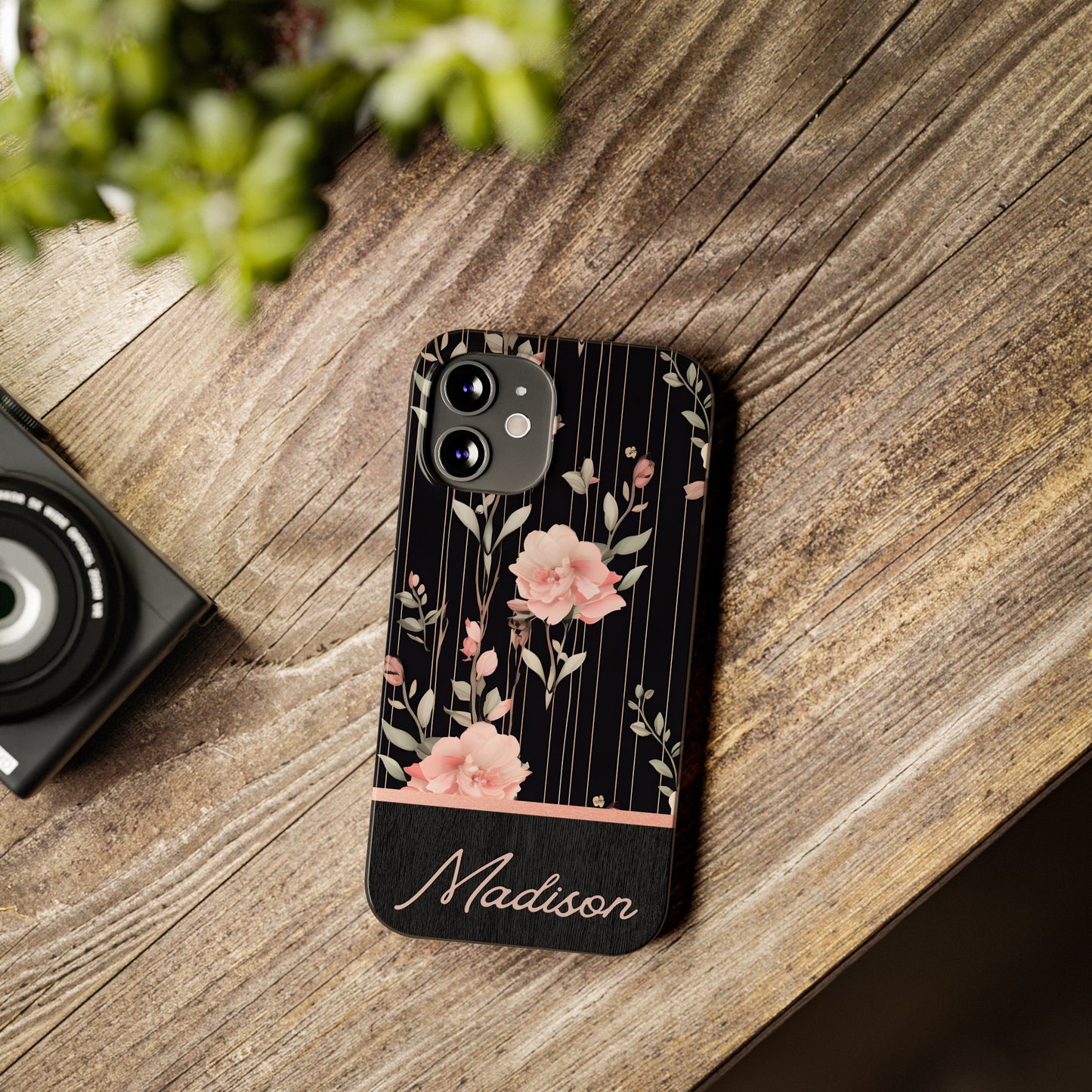 Madison Personalized Slim Phone Cases