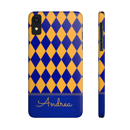 Andrea Personalized Slim Phone Cases