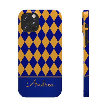 Andrea Personalized Slim Phone Cases