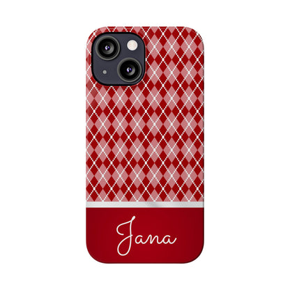 Jana Personalized Slim Phone Cases