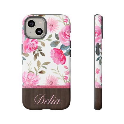 Delia Personalized Tough Cases