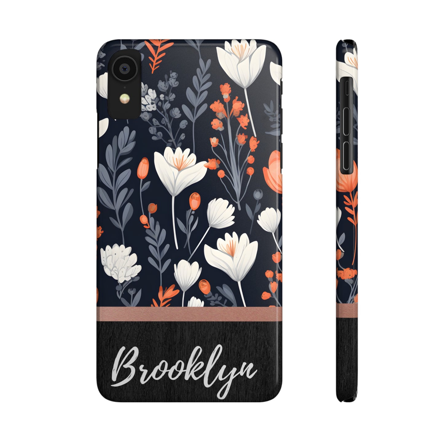 Brooklyn Personalized Slim Phone Cases